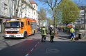 Einsatz BF Koeln Kran beruehrt Oberleitung DB Koeln Gremberg Taunusstr P070